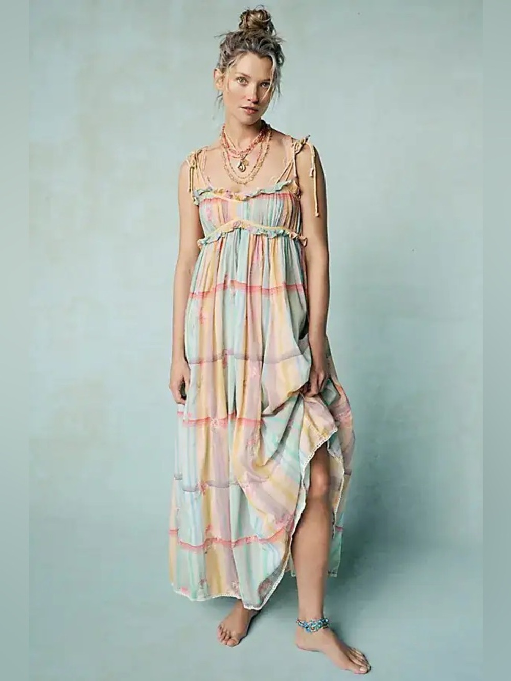 Free People Willow Maxi Dress NWT XS